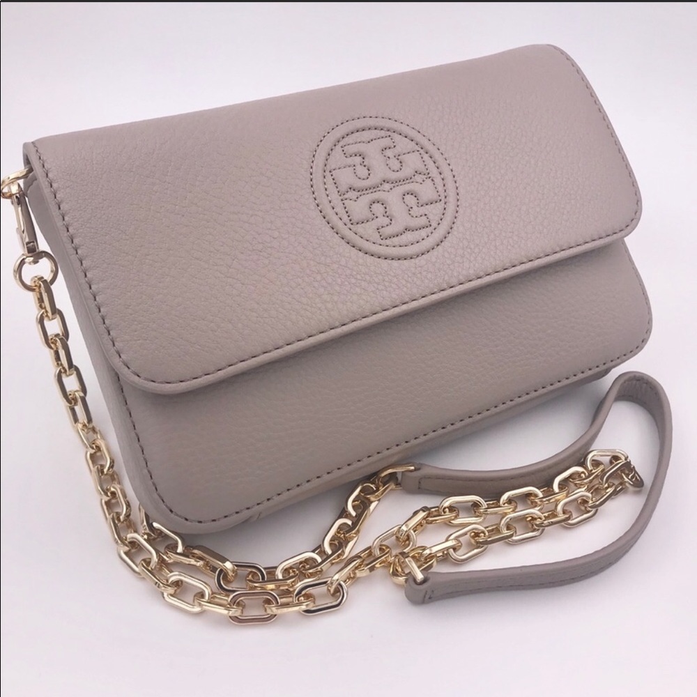 Tory Burch Bombe Mini Leather Crossbody